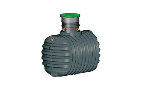 Outlet Abwasser Sammelgrube Cristall ohne DIBt 1.600 Liter GARANTIA